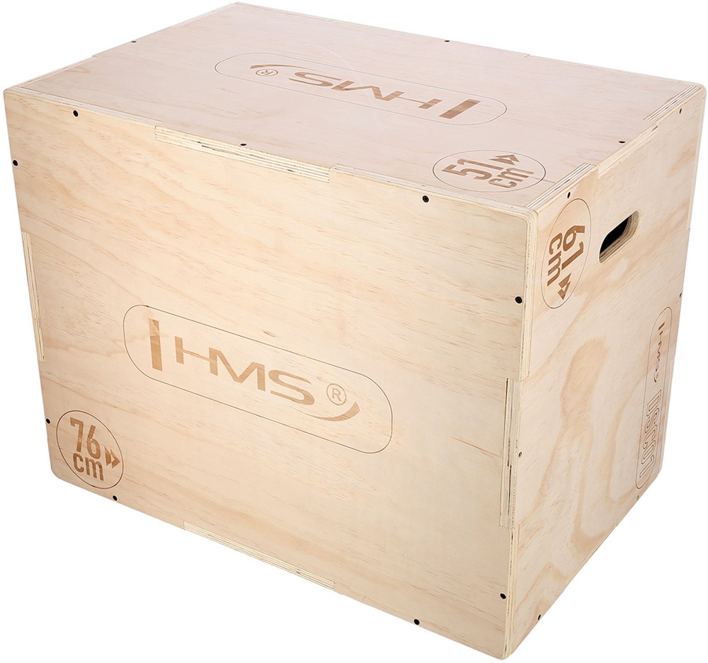 HMS Plyobox Hout - 75 x 60 x 50 cm