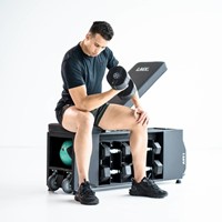 Lifemaxx Ronde PU Dumbbell Set - 2 x 56 kg-3