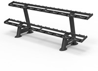 Spirit Fitness Two Tier Dumbbell Rack - 2-laags Dumbbell Opbergrek-3