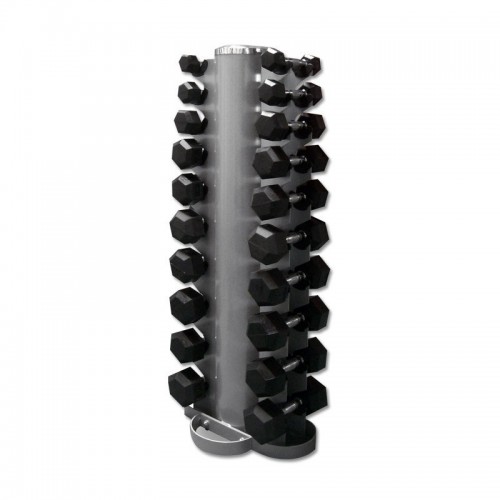 Dumbell toren met hexa dumbells van 1 t-m 10 kg