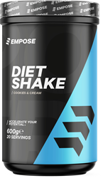 Empose Nutrition Diet Shake - Cookies & Cream - 600 gram