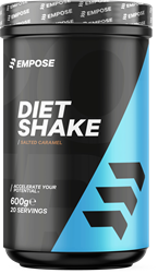 Empose Nutrition Diet Shake - Salted Caramel - 600 gram