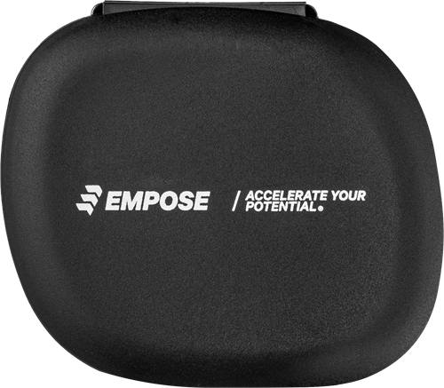 Empose Nutrition Pillbox - Pillendoosje voor Supplementen - Zwart