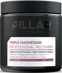 PILLAR Performance Triple Magnesium Poeder - 200 gr - Berry