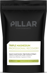PILLAR Performance Triple Magnesium Poeder - 200 gr - Pineapple & Coconut