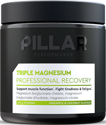PILLAR Performance Triple Magnesium Poeder - 200 gr - Pineapple & Coconut