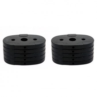 Inspire Gewichtstapel Set voor Inspire Maximum FT2 Homegym - 2 x 22,5 kg