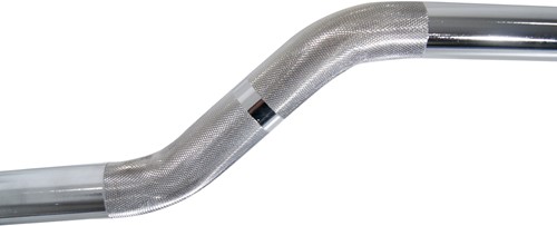 Muscle Power Vaste Curl Halterstang Rubber - 25 kg-2