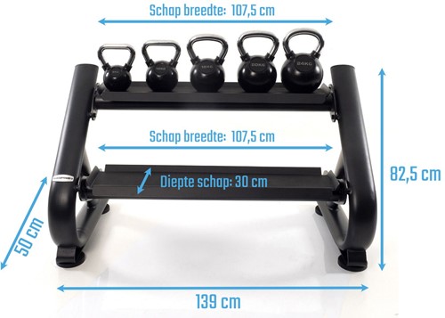Muscle Power Kettlebell Opbergrek Deluxe-3
