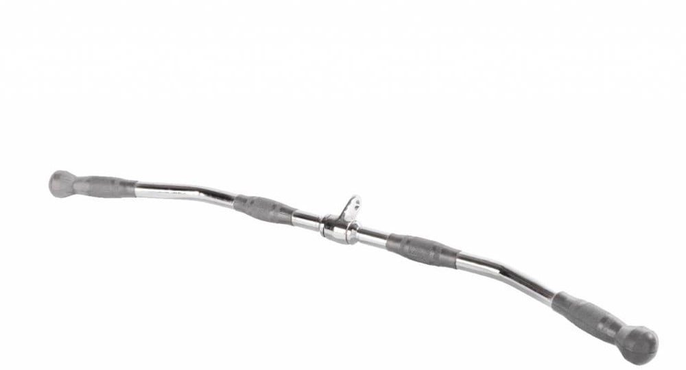 Lifemaxx Lat Bar Chrome - 95 cm - PU grip
