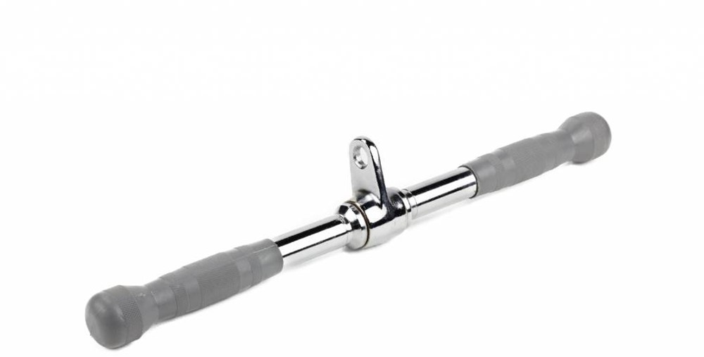 Lifemaxx Triceps Straight Bar PU Grip - Grijs