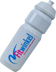 Fitwinkel Bidon - 750 ml - Wit