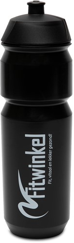 Fitwinkel Bidon - 750 ml - Zwart