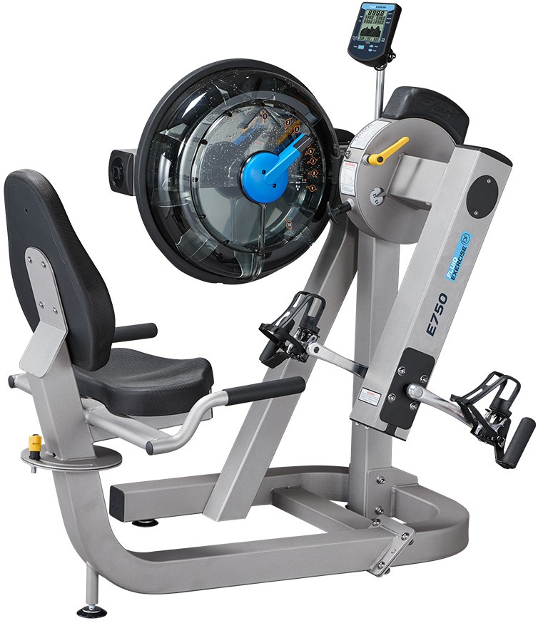 Fluid Rower E750 Cycle UBE Roeitrainer - Armfiets - Gratis trainingsschema