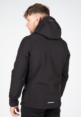 Gorilla Wear Foster Softshell Jas - Zwart - S-2