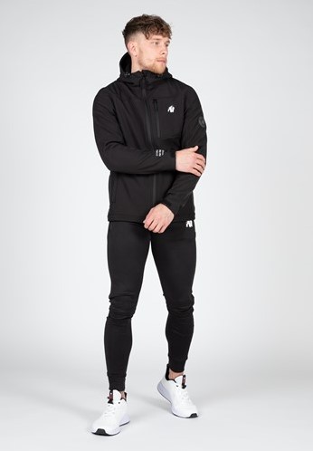 Gorilla Wear Foster Softshell Jas - Zwart - S-3