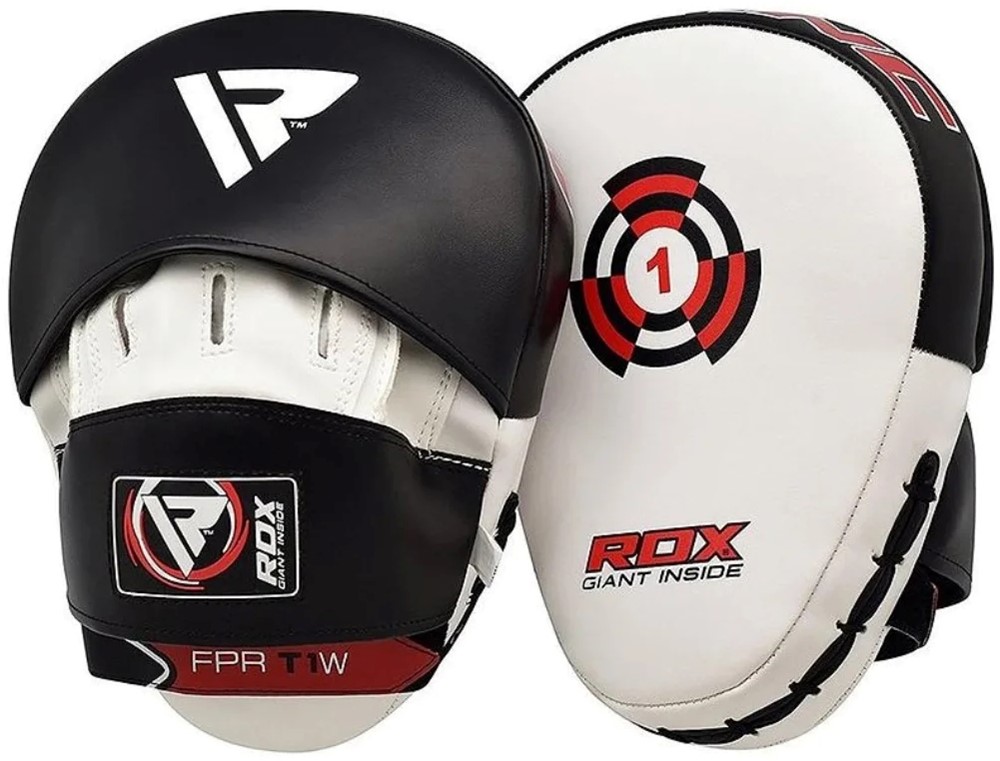 RDX Sports T1 Boxing Focus Pads - Wit