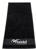 Fitwinkel Handdoek - 100 x 50 cm - Zwart-2
