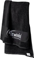 Fitwinkel Handdoek - 100 x 50 cm - Zwart