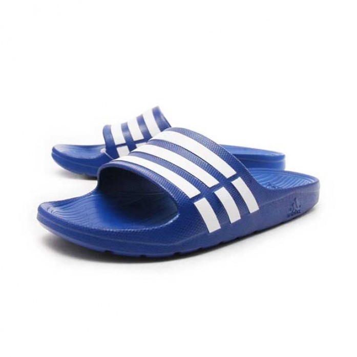 blauwe badslippers