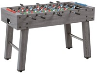 Garlando F-2 Tafelvoetbal Grijs Eiken - Doorlopende Stangen