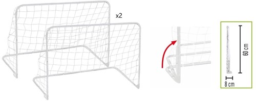 Garlando Voetbaldoeltjes Set Train & Score-2