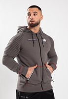 Gorilla Wear Georgia Zipped Hoodie - Grijs - S