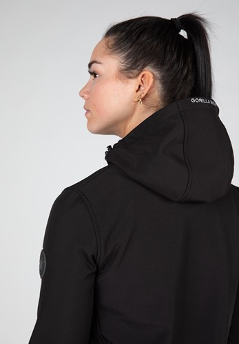 Gorilla Wear Mina Softshell Jas - Zwart