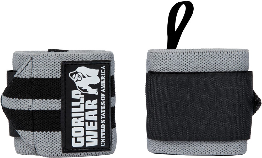 Gorilla Wear Wrist Wraps Pro - Grijs/Zwart