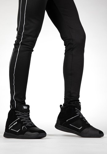 Gorilla Wear Troy High Tops Sportschoenen - Zwart/Grijs-3