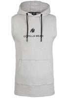 Gorilla Wear Lincoln Mouwloze Hoodie - Grijs
