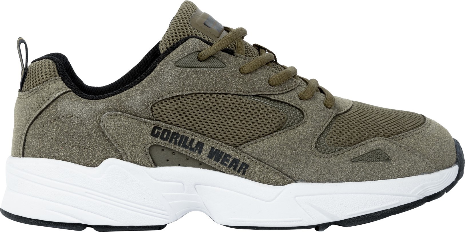 Gorilla Wear Newport Sneakers - Legergroen - 38 | Fitnessapparaat.nl