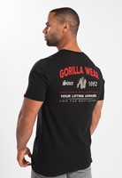 Gorilla Wear Warren T-shirt - Zwart - 2XL