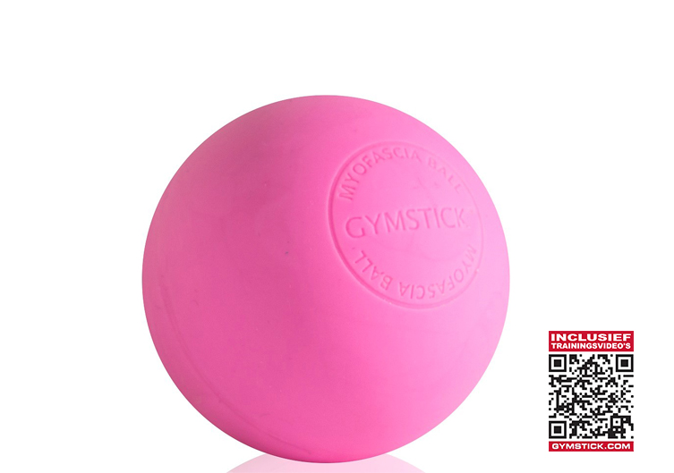 Gymstick MyoFascia Massage Bal Pink Met Online Trainingsvideo's
