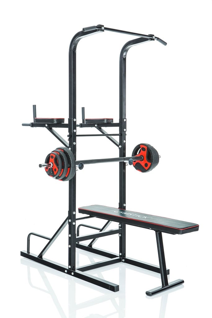 Gymstick Power Tower met Halterbank