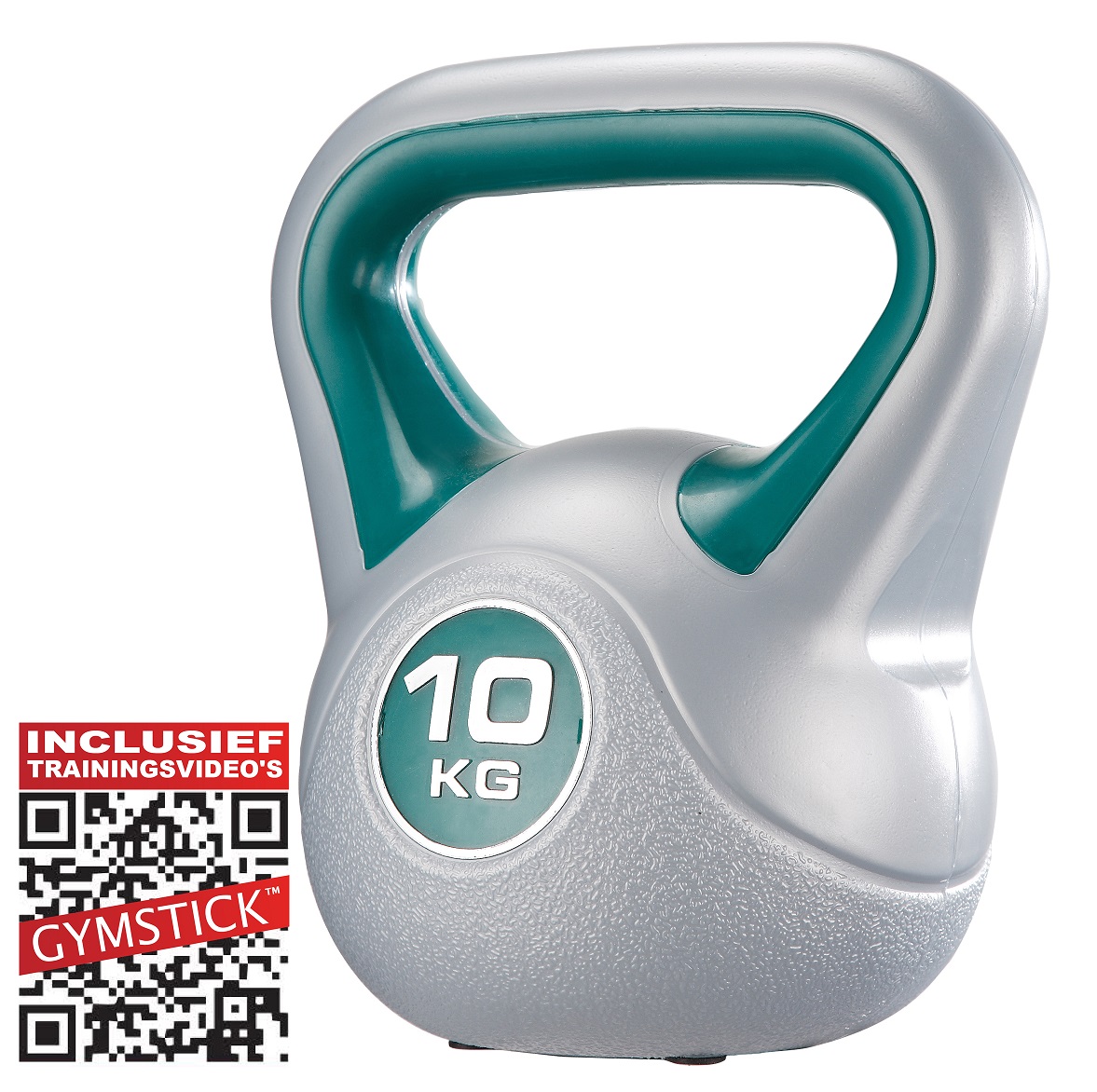 Gymstick Vinyl Kettlebell 10 kg