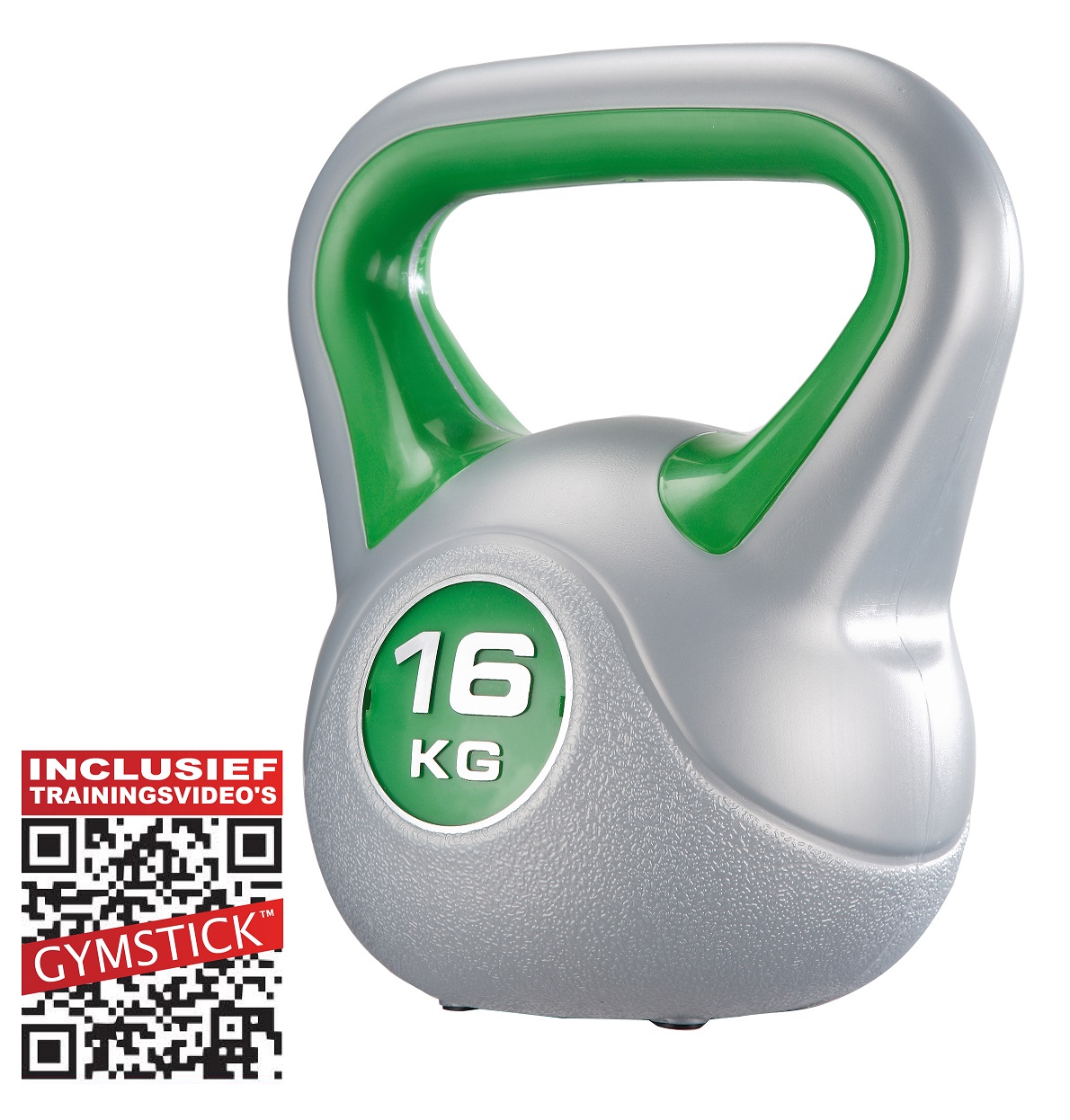 Gymstick Vinyl Kettlebell 16 kg