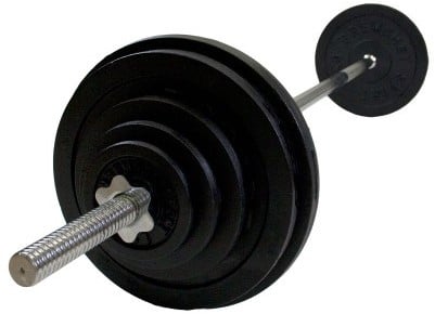 VirtuFit Halterset Gietijzer 100 kg