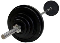 VirtuFit Halterset Gietijzer 50 kg