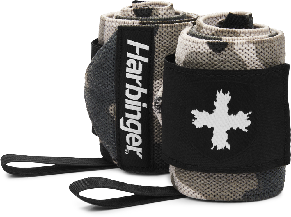 Harbinger Red Line Wrist Wraps - Grijs Camouflage