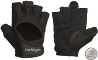 Harbinger Women's Power Stretchback Fitness Handschoenen - Zwart - M