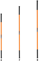 Stick Mobility 8 Footer Heavy Duty Stick - 2,44 m - Ø 5 cm-2