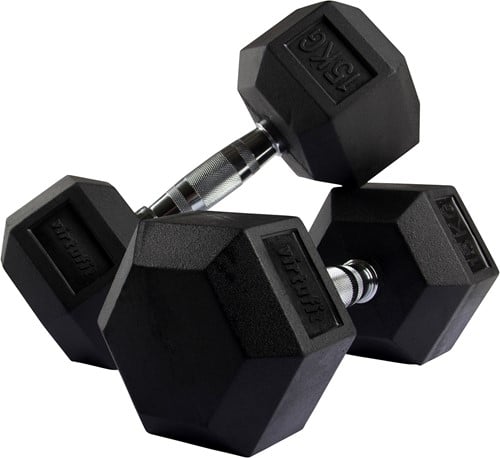 VirtuFit Hexa Dumbbell Pro - 15 kg - Per Stuk-2