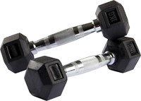VirtuFit Hexa Dumbbell Pro - 1 kg - Per Stuk-2