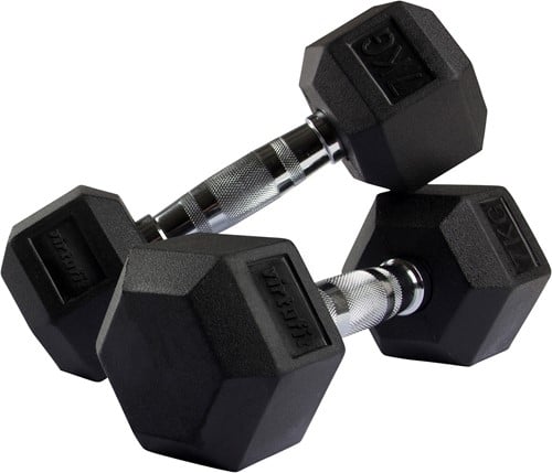 VirtuFit Hexa Dumbbell Pro - 7 kg - Per Stuk-2