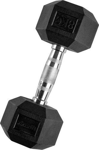 VirtuFit Hexa Dumbbell Pro - 8 kg - Per Stuk