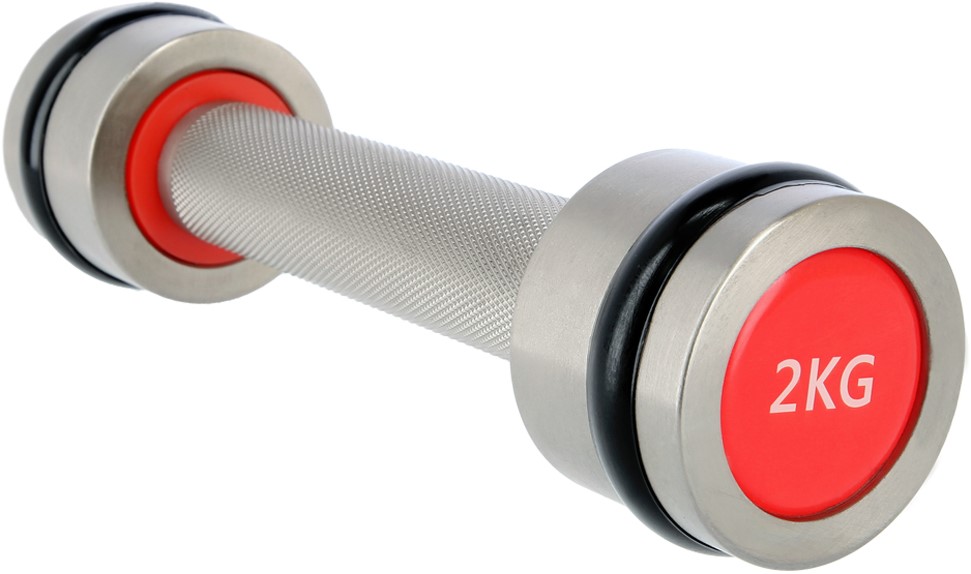 HMS Chroom Dumbbell Set - 2 x 2 kg