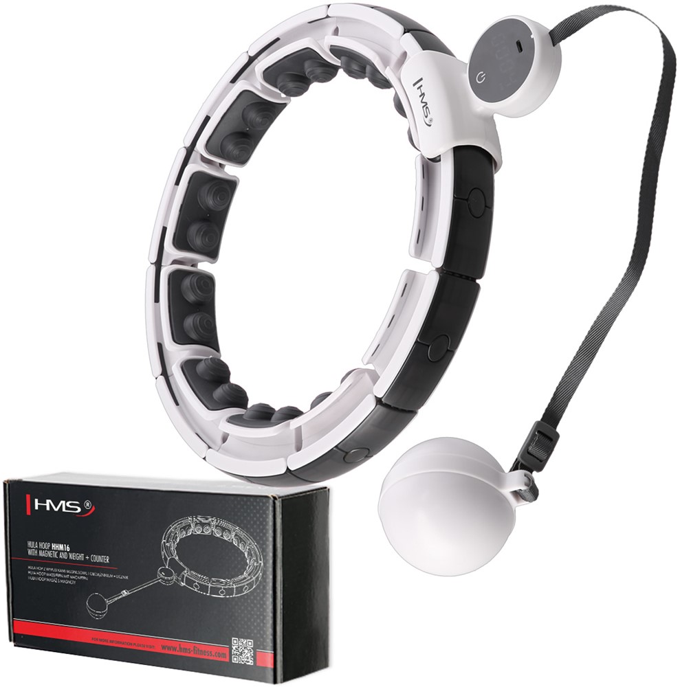 HMS Hoelahoep - Magneten, Gewicht&Teller - Wit