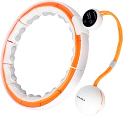 Intelligente magnetische therapie Hula Hoop, afneembare aanpassing valt niet uit, dunne taille en buik fitness hoepel, geschikt voor gewichtsverlies oefeningen voor volwassenen, tieners en beginners/pur