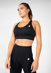 Gorilla Wear Hilton Seamless Sportbeha - Zwart